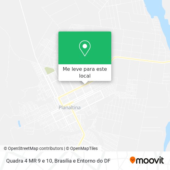 Quadra 4 MR 9 e 10 mapa