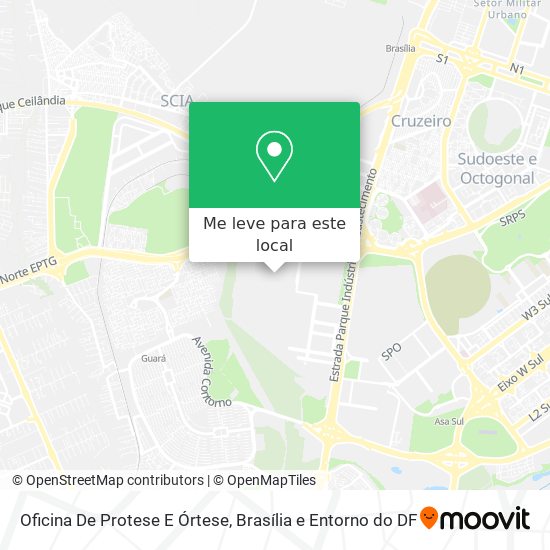 Oficina De Protese E Órtese mapa