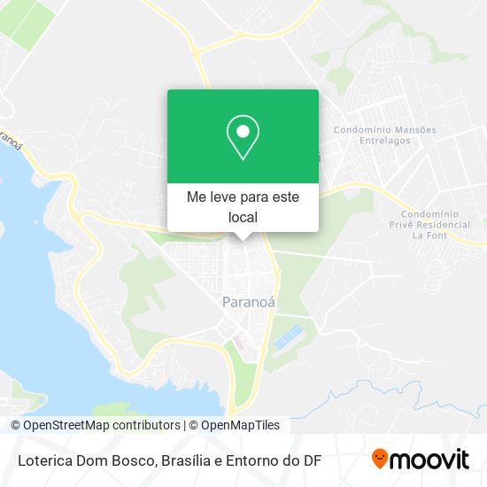 Loterica Dom Bosco mapa