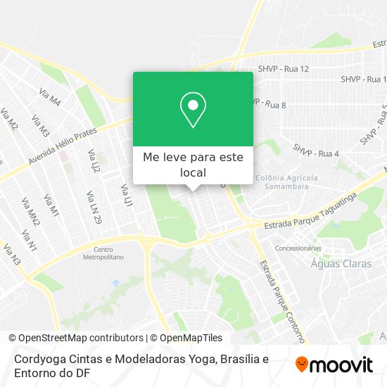 Cordyoga Cintas e Modeladoras Yoga mapa