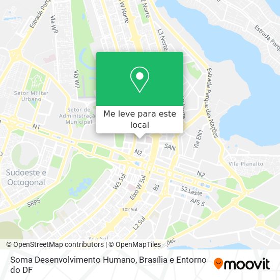 Soma Desenvolvimento Humano mapa