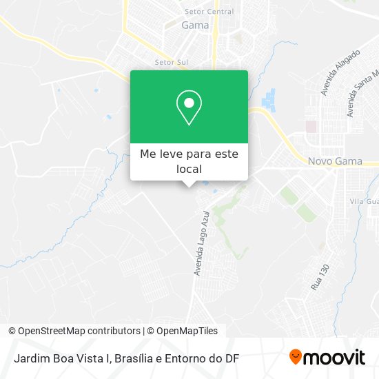 Jardim Boa Vista I mapa