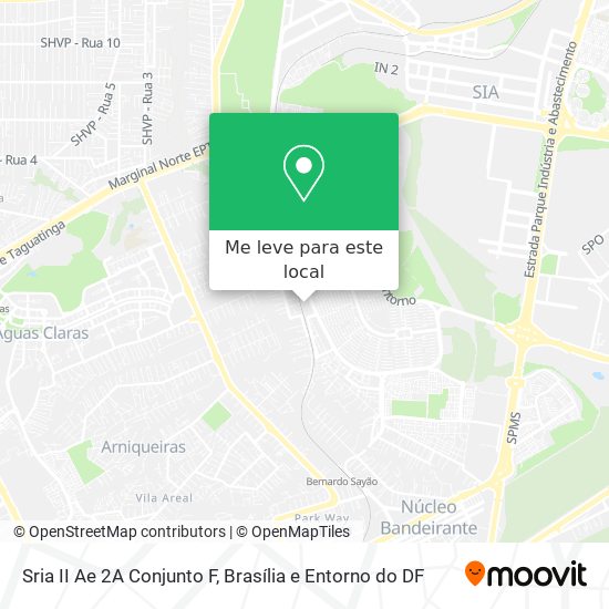 Sria II Ae 2A Conjunto F mapa