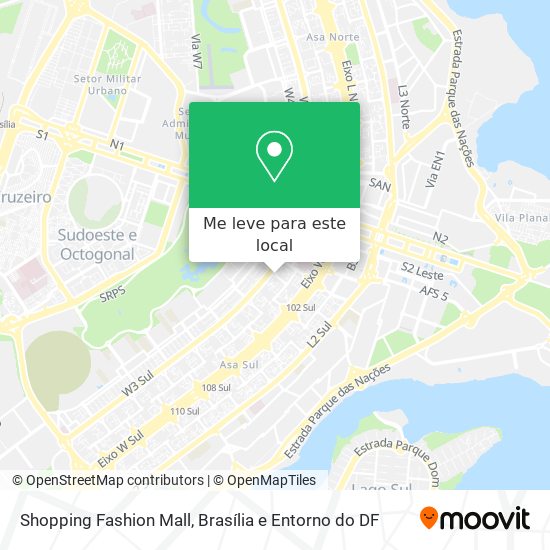 Shopping Fashion Mall mapa