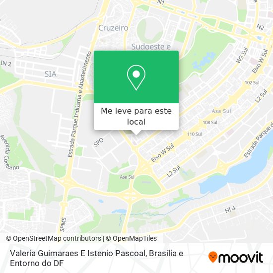 Valeria Guimaraes E Istenio Pascoal mapa