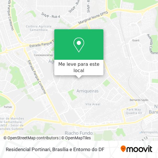Residencial Portinari mapa