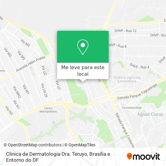 Clinica de Dermatologia Dra. Teruyo mapa