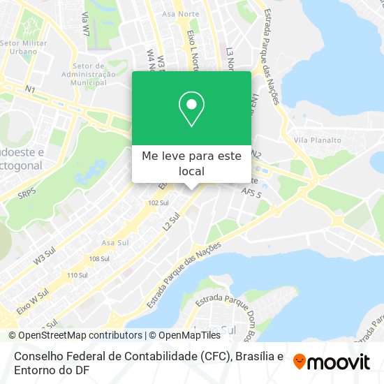 Conselho Federal de Contabilidade (CFC) mapa