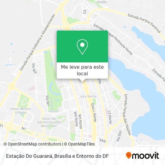Estação Do Guaraná mapa