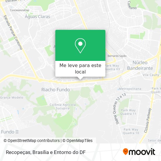 Recopeças mapa