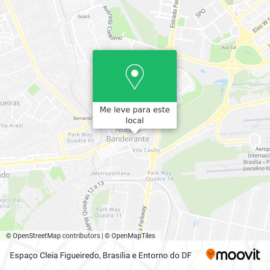 Espaço Cleia Figueiredo mapa