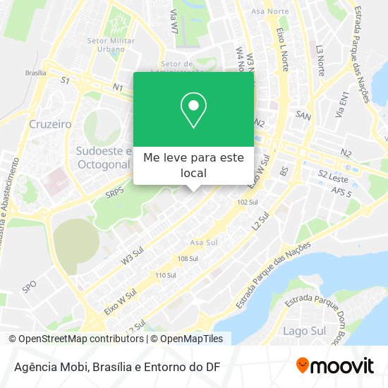 Agência Mobi mapa