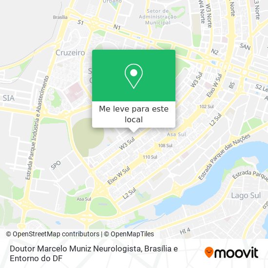 Doutor Marcelo Muniz Neurologista mapa