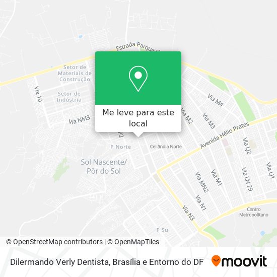 Dilermando Verly Dentista mapa