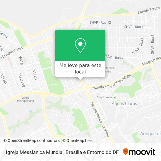 Igreja Messianica Mundial mapa