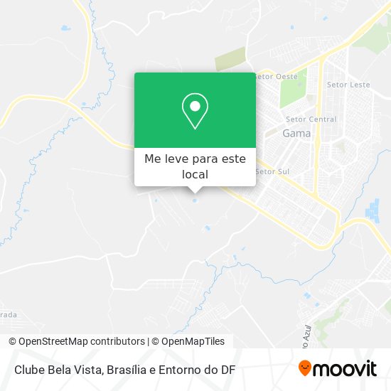 Clube Bela Vista mapa