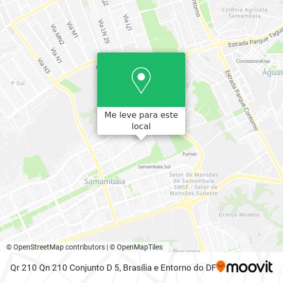 Qr 210 Qn 210 Conjunto D 5 mapa