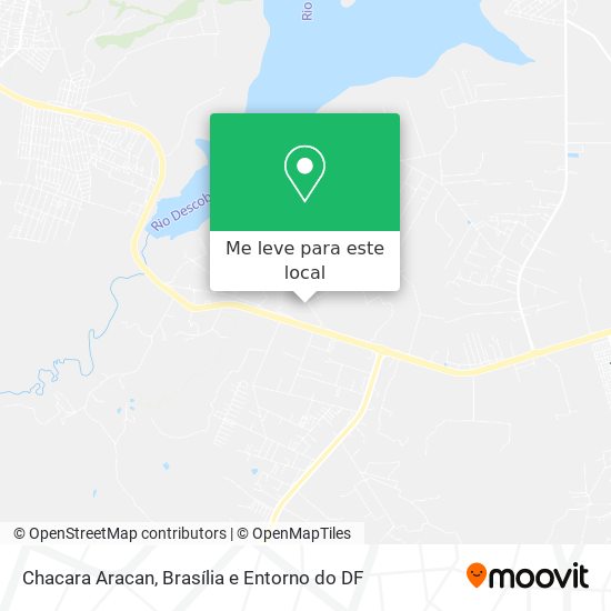 Chacara Aracan mapa