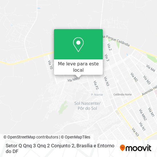 Setor Q Qnq 3 Qnq 2 Conjunto 2 mapa
