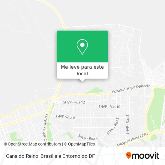 Cana do Reino mapa