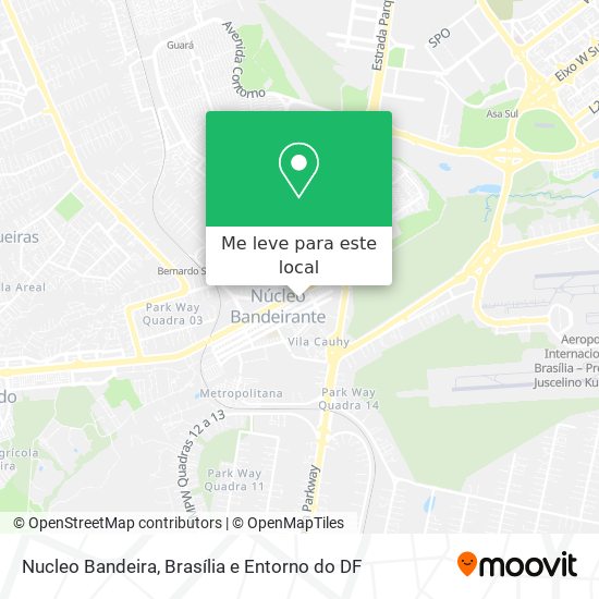 Nucleo Bandeira mapa