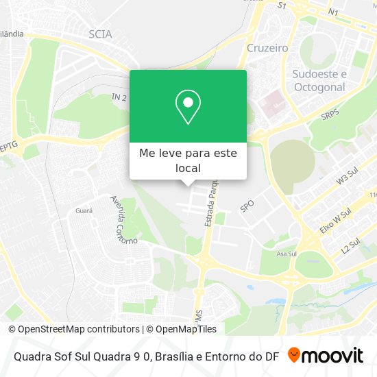 Quadra Sof Sul Quadra 9 0 mapa
