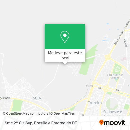 Smc 2ª Cia Sup mapa