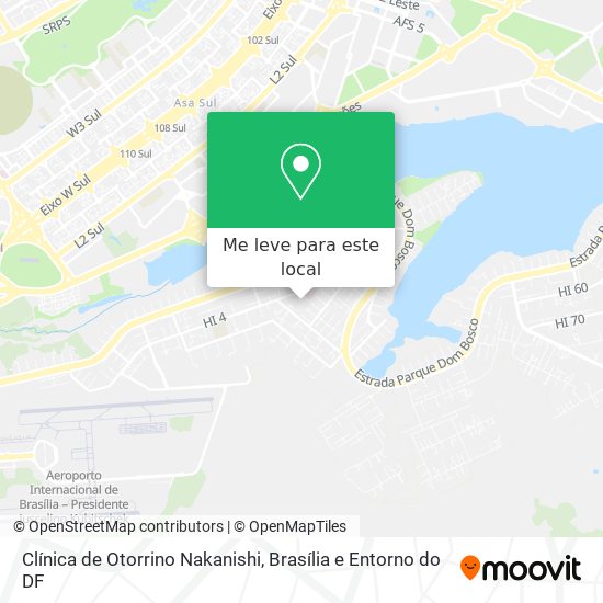 Clínica de Otorrino Nakanishi mapa