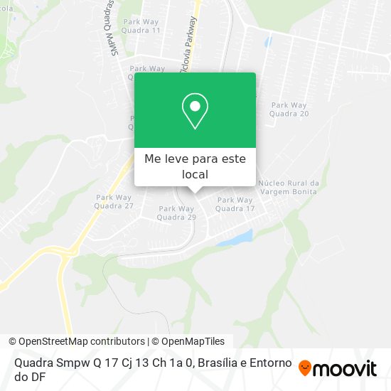 Quadra Smpw Q 17 Cj 13 Ch 1a 0 mapa