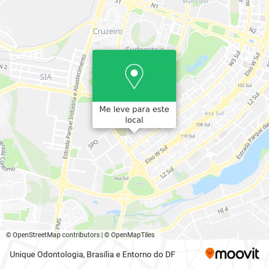 Unique Odontologia mapa