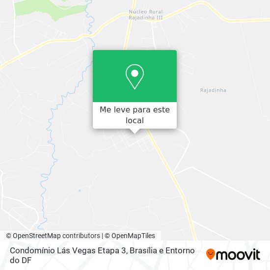 Condomínio Lás Vegas Etapa 3 mapa
