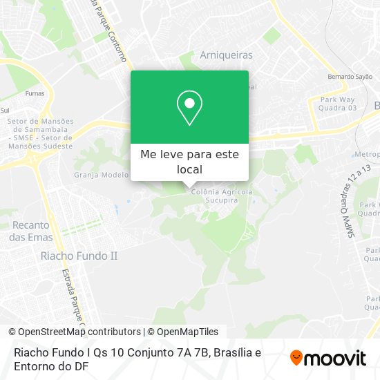 Riacho Fundo I Qs 10 Conjunto 7A 7B mapa