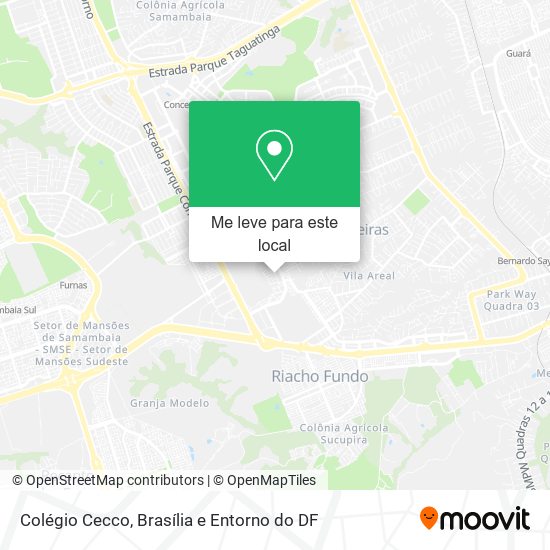Colégio Cecco mapa