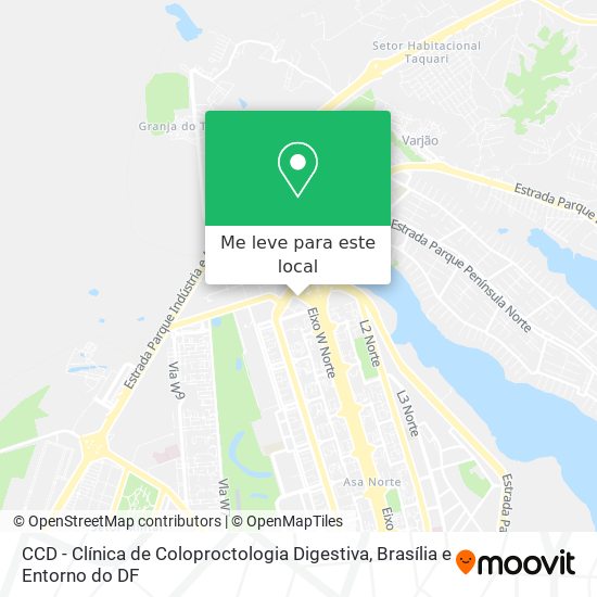 CCD - Clínica de Coloproctologia Digestiva mapa