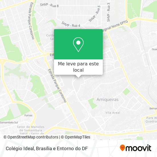 Colégio Ideal mapa
