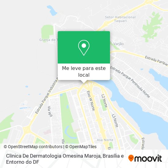 Clínica De Dermatologia Omesina Maroja mapa