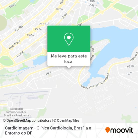 CardioImagem - Clínica Cardiologia mapa