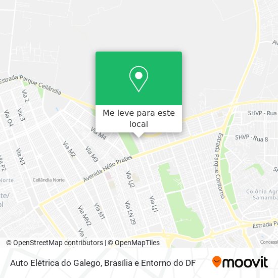 Auto Elétrica do Galego mapa