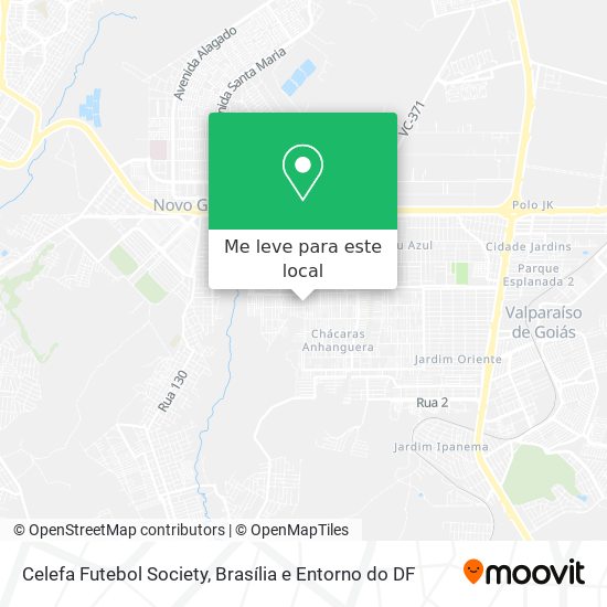 Celefa Futebol Society mapa
