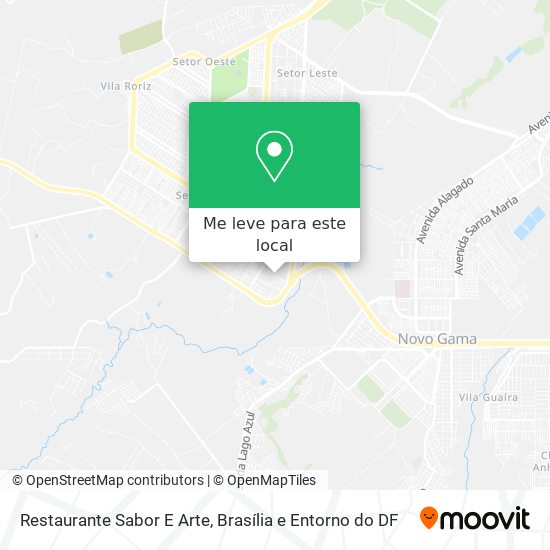 Restaurante Sabor E Arte mapa