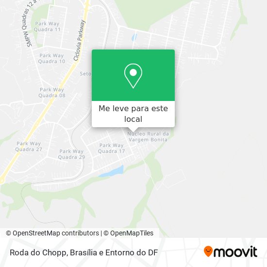 Roda do Chopp mapa