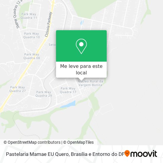 Pastelaria Mamae EU Quero mapa