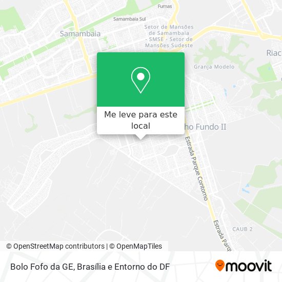 Bolo Fofo da GE mapa