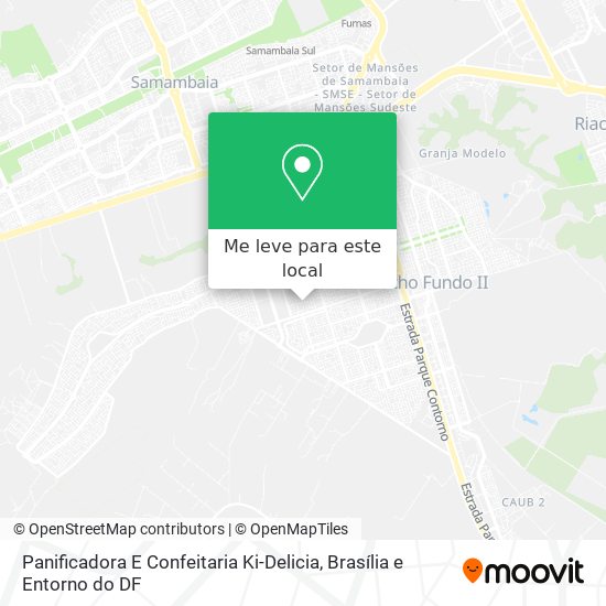 Panificadora E Confeitaria Ki-Delicia mapa