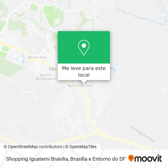 Shopping Iguatemi Brasília mapa