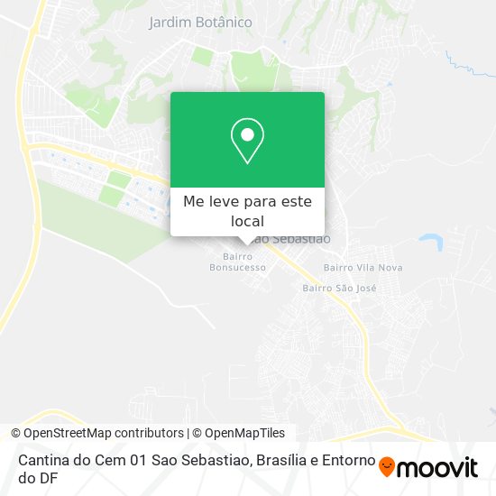 Cantina do Cem 01 Sao Sebastiao mapa