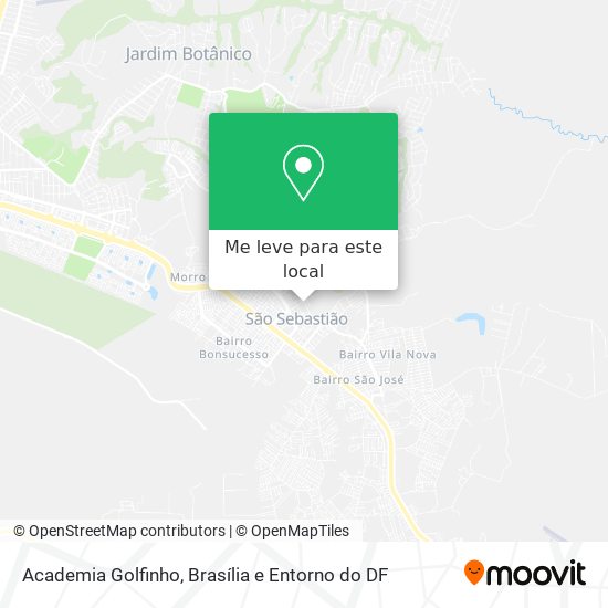 Academia Golfinho mapa