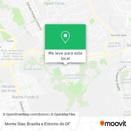 Monte Siao mapa