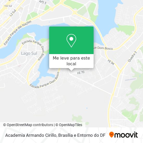 Academia Armando Cirillo mapa