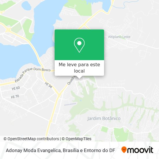 Adonay Moda Evangelica mapa